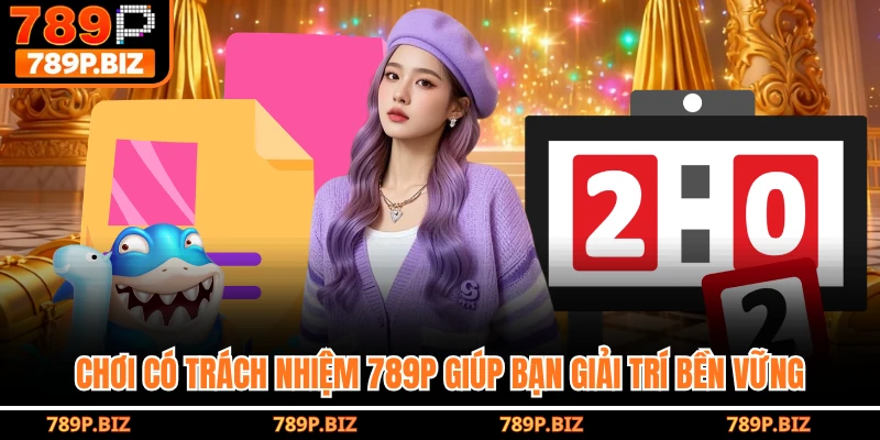 Chơi có trách nhiệm 789P giúp bạn giải trí bền vững