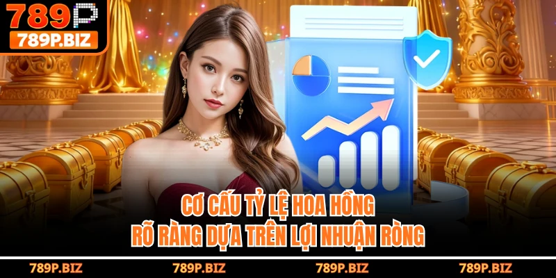 Cơ cấu tỷ lệ hoa hồng rõ ràng dựa trên lợi nhuận ròng