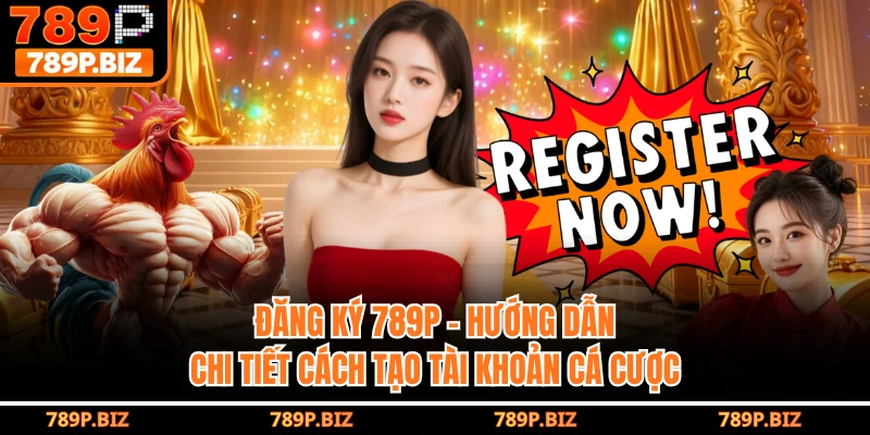 Đăng Ký 789P - Hướng Dẫn Chi Tiết Cách Tạo Tài Khoản Cá Cược
