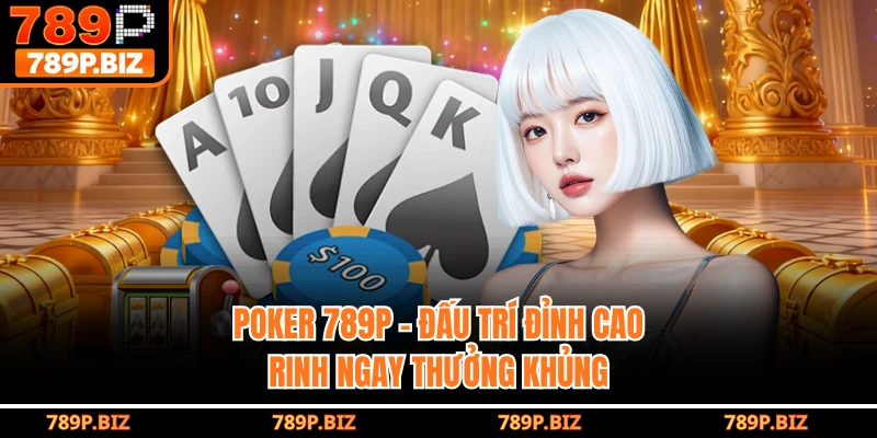 Poker 789P - Đấu Trí Đỉnh Cao, Rinh Ngay Thưởng Khủng